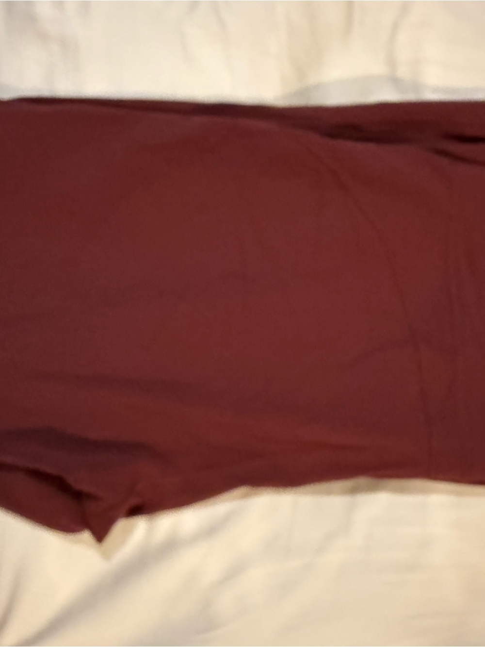 lululemon Maroon Groove Super High Rise Flared Nulu - Picture 3 of 3